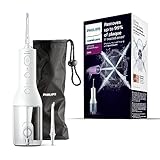 Philips Sonicare kabelloser Power Flosser 3000 Munddusche; Wasser-Flosser für Zähne, Zahnfleisch...