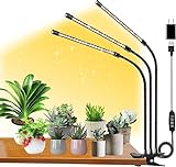 FRGROW Pflanzenlampe LED, Vollspektrum Pflanzenlicht für Zimmerpflanzen, Pflanzenleuchte LED,...