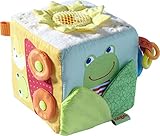 HABA Baby Spielwürfel Zauberfrosch - Baby Spielzeug ab 6 Monaten, Motorikwürfel, Motorikspielzeug...