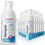 12x Biorepair 3-in1 Mundspülung – Das Orginal mit microRepair Zink-Hydroxylapatit – mit...