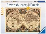 Ravensburger 17411 - Historische Weltkarte Puzzle, 5000 Teile