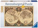 Ravensburger Puzzle Erwachsenenpuzzle 5000 Teile - Historische Weltkarte, Henricus (Hendrick)...