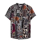 Hemd Schwarz Herren Kariertes Kurzarm Hemden Schwarzes Sportshirt Fischerhemd Männer Weisses...