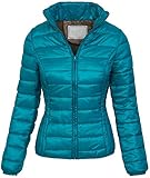 Rock Creek Selection Damen Steppjacke Übergangs Jacke Kapuze gesteppt Daunen-Look [D-210 -...