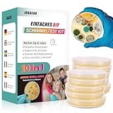 Schimmeltest Kit für ZuHause - Schimmelpilz Test für 10 Räume - Schimmelpilz Schnelltest Raumluft...