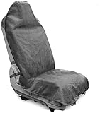 AzulLanse Auto-Sitzschoner Vordersitze Universell,Wasserdicht,Frottee,Schweißaufnahme,Sitzschoner...