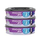 Litter Genie LitterLocker by, 3er-Pack XL-Nachfüllkassette, Original-Spezialfolie mit...
