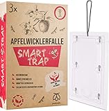 Pestmatic Apfelmotten falle x3, Mottenfalle, Apfelmadenfalle für Obstbäume, Pheromonfalle sicher...