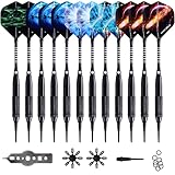 WIN.MAX Dartpfeile mit kunststoffspitze für elektronische dartscheibe 12 Stück Soft Darts Pfeile...