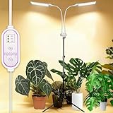 Secefeao Pflanzenlampen LED Vollspektrum 210 LEDs, Pflanzenleuchte Pflanzenlicht mit Ständer...