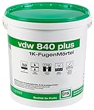 vdw840 plus 1K-Fugenmörtel 12,5 kg (Basalt)