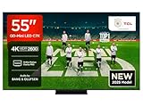 TCL 55C7K QD-Mini LED Fernseher, 55 Zoll, 4K HDR Premium, Dolby Vision IQ & Atmos, Smart TV mit...