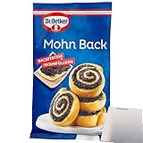 Dr. Oetker Mohn Back Backfertige Mohnfüllung aus fein gemahlenem Blaumohn 1er Pack (1x250g Packung)...