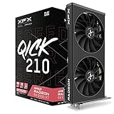 XFX Speedster QICK210 Radeon RX 6500XT Black Gaming-Grafikkarte mit 4 GB GDDR6 HDMI, AMD RDNA™ 2...