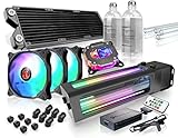Raijintek Scylla Pro CA360 Wasserkühlungs-Set, Water Cooling Kit, All-in-one Liquid CPU Cooler Kit,...