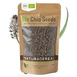 Chia Samen Bio 1 kg – Naturacereal® Bio Chiasamen – Vegan, glutenfrei & ballaststoffreich –...