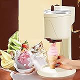 LLYLA Softeismaschine, 1L Home DIY Kitchen Automatic Mini Fruit Softeismaschine für Zuhause,...