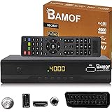 hd-line Bamof BE-2607 Digital Satelliten Sat Receiver - (HDTV, DVB-S/S2, HDMI, SCART, 2X USB 2.0,...
