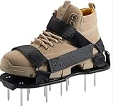 byhsports Rasenlüfter Schuhe, Rasenlüfter Sandalen, Heavy Duty Rasen Schuhe Spikes, Rasenlüfter...