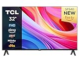 TCL 32SF540-32 Zoll FHD Smart Fernseher - HDR & HLG-Dolby Audio-DTS Virtual X/DTS-HD-Metall...