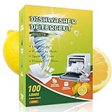 Allisway Spülmaschinen Blätter, Spülmittel Blätter, Waschblätter, Spülmaschinenreinigung,...