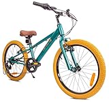 Verdant Bike Jungen Fahhrad 20 Zoll Leicht Radgröße zur Auswahl 6 Gang Shimano Kinderfahrrad von 6...