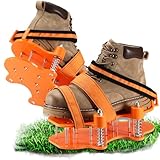 ZDDGNN Rasenlüfter Schuhe,Nagelschuhe,Vertikutierer für Rasen,Aerifizierer für Rasen,Mit...