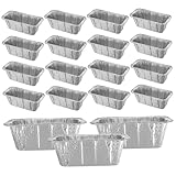 Toyvian 30 Stück Öl Anschlussdosen Aus Aluminiumfolie Auffangschalen Für Grills Backen...