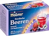 Meßmer Ländertee | Nordische Beeren | 20 Teebeutel | Glutenfrei | Laktosefrei | Vegan