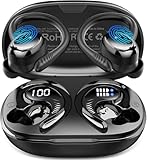 Bluetooth 5.4 Kopfhörer Sport, 2025 In Ear Kopfhörer Kabellos Bluetooth mit 6D Stereo/4 ENC Mic,...