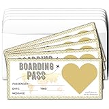 Eronm A12 Überraschungskarten, zum Aufdecken von Überraschungszielen, Bordkarte, Geschenk für...