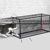 Pgkog Katzenfalle, Fuchsfalle, Katzenfalle für Streunende Katzen, Geeignet für Tierhandlungen, Um...