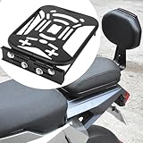 AsrMyjcx Trägersystem für Motorräder und Elektro-Scooter, Schwarz