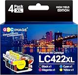 GPC IMAGE LC422XL XL LC-422XLVAL Tintenpatronen Kompatible für Brother LC-422XL LC422 für Brother...