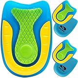 Sulpo 2 Paare Fersensporn Einlagen Fersenkissen Spornfix Gel Fersenpolster zur Linderung von...