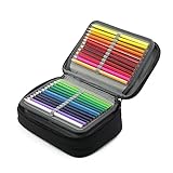 Federmäppchen 72 Slots Große Kapazität Bleistift-Beutel Mäppchen Portable Abnehmbar Aufbewahrung...