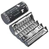 VMAN Feinmechaniker Werkzeug Set, 128 in 1 Feinmechaniker Schraubendreher Set, Bambus-Design |...