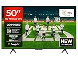 TCL 50 Zoll 50Q6C QLED Mini LED Fernseher, 4K HDR Premium, Dolby Vision IQ & Atmos, Onkyo 2.1, Smart...