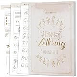 Lebenskompass® Handlettering Übungsbuch für Anfänger - Achtsam Kalligraphie und Hand Lettering...