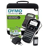 DYMO LabelManager 280 Tragbares Beschriftungsgerät im Koffer | Wiederaufladbares Etikettiergerät...