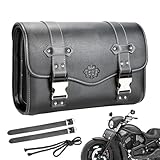 Motorrad-Werkzeugtasche – kompaktes Aufbewahrungspaket, Getriebehalterung aus Leder | Design von...