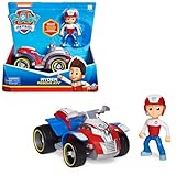 PAW Patrol, Quad-Fahrzeug mit Ryder-Figur (Basic Vehicle/Basis Fahrzeug), Spielzeugauto, ab 3 Jahren