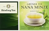 Bünting Tee Grüner Nana Minze 20 x 1.75 g Beutel, 12er Pack (12 x 35 g)