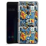 DeinDesign Hard Case kompatibel mit HTC U11 Plus Schutzhülle transparent Smartphone Handy Hülle...