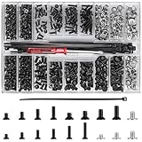 531 STK M2 M2,5 M3 Schrauben Set für Laptop, Computer, SSD - Universal Flachkopf Senkkopf...