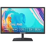 Antteq 22-Zoll-Computermonitor, FHD 1080p 75Hz Desktop-Monitor, Low Blue Light, Augenkomfort,...