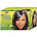 African Pride Olive Miracle Conditioning Anti Breakage No-Lye Relaxer Regular