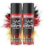 Brestol® Trennspray Grill - Grillspray mit Antihaftbeschichtung, Trennfett, Antihaftspray,...