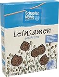 Schapfen Mühle Leinsamen geschrotet, 200 g Packung