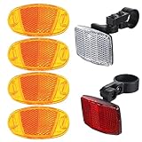 flintronic Fahrrad Reflektoren Vorne und Hinten, Katzenaugen Reflektoren Fahrrad,...